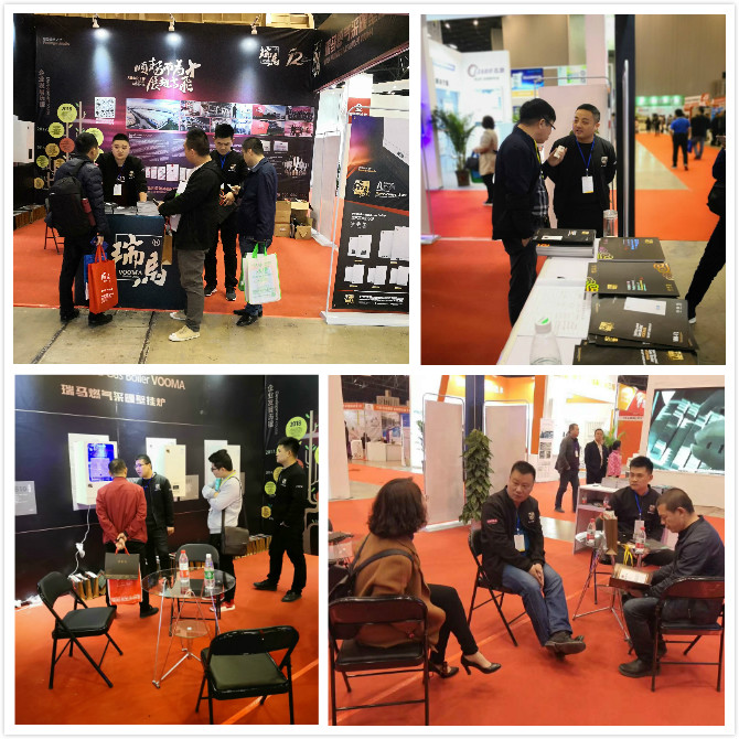 山西暖通展，瑞馬壁掛爐廠家大放異彩！